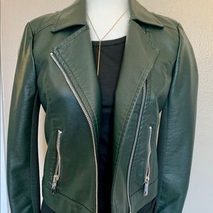 Kenneth Cole faux leather jacket